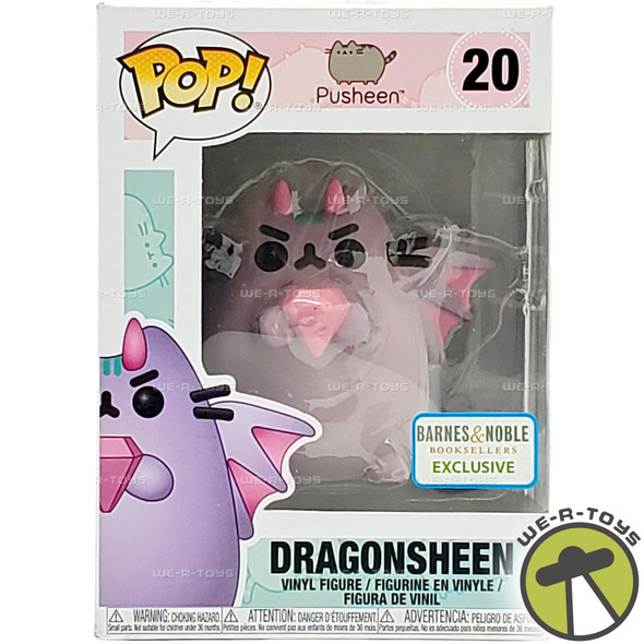 Funko POP Pusheen Dragonsheen with Gem Purple 20 Vinyl Figure