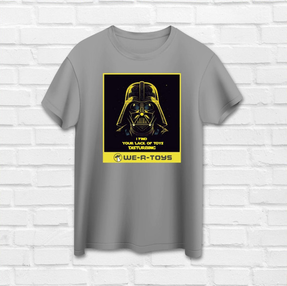 We-R-Toys Darth Vader Lack of Toys Graphic T-shirt