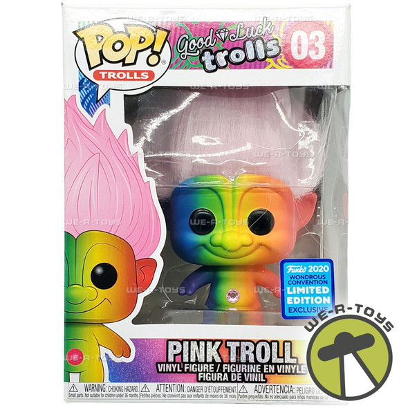 Funko POP Good Luck Trolls Pink Troll 03 Vinyl Figure