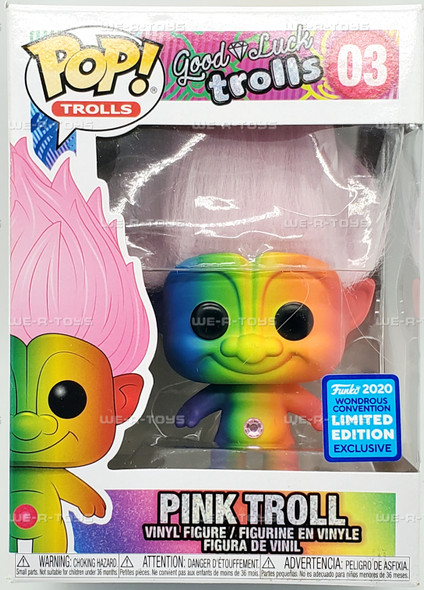 Funko POP Good Luck Trolls Pink Troll 03 Vinyl Figure