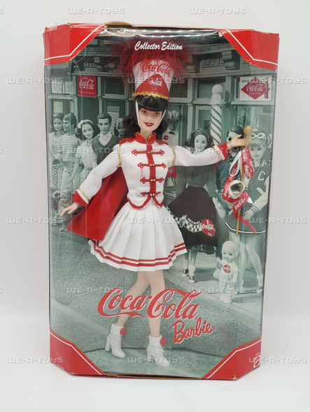 Coca-Cola Majorette Barbie Collector Edition Doll 2001 Mattel 53974 NEW