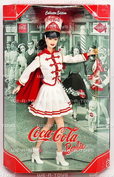 Coca-Cola Majorette Barbie Collector Edition Doll 2001 Mattel 53974 NEW