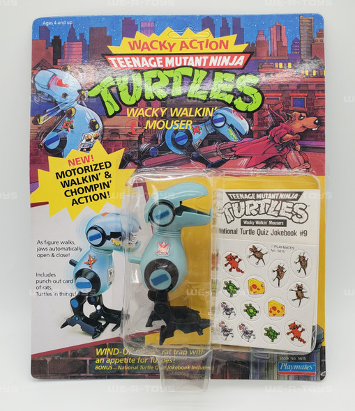 TMNT Wacky Action Mouser Action Figure Teenage Mutant Ninja Turtles 1989