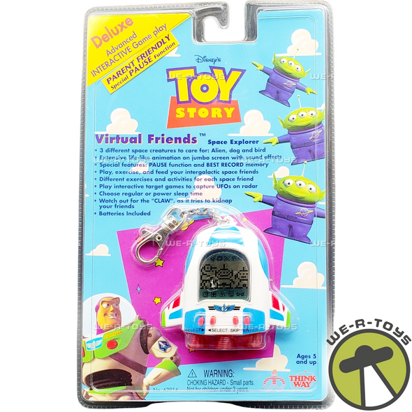 Disney Toy Story Virtual Friends Space Explorer Toy 1997 Thinkway Toys NRFP