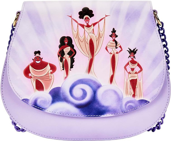 Disney Hercules Muses Clouds Crossbody Bag 2022 Loungefly