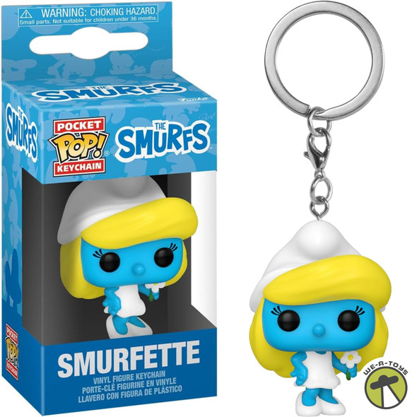 Funko Pop Keychain The Smurfs - Smurfette Vinyl Figure 2024