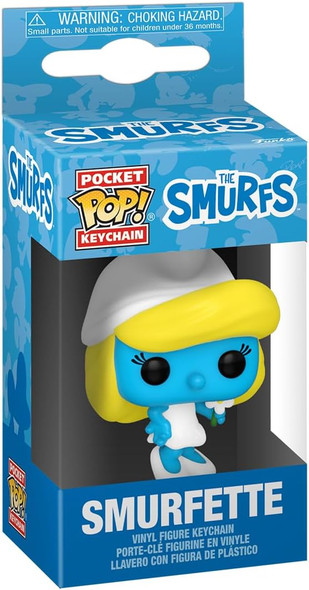 Funko Pop Keychain The Smurfs - Smurfette Vinyl Figure 2024