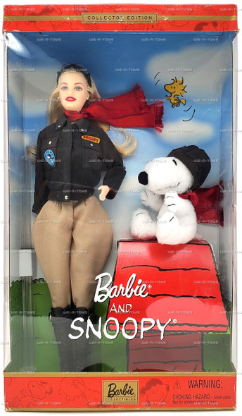 Barbie and Snoopy Doll with Mini Plush Snoopy Collector Ed 2001 Mattel #55558