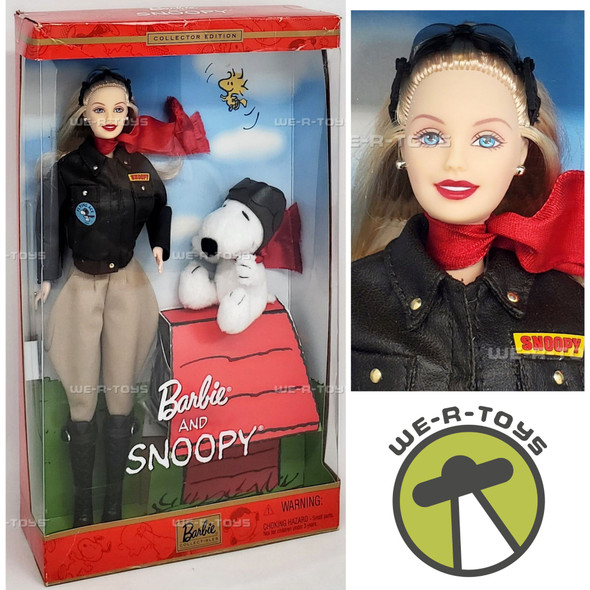 Barbie and Snoopy Doll with Mini Plush Snoopy Collector Ed 2001 Mattel #55558