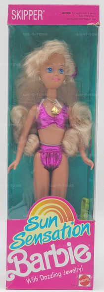 Barbie Sun Sensation Skipper Doll 1991 Mattel 1446 NEW