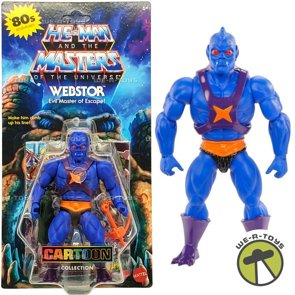 Masters of the Universe Origins Cartoon Collection Webstor Action Figure Mattel