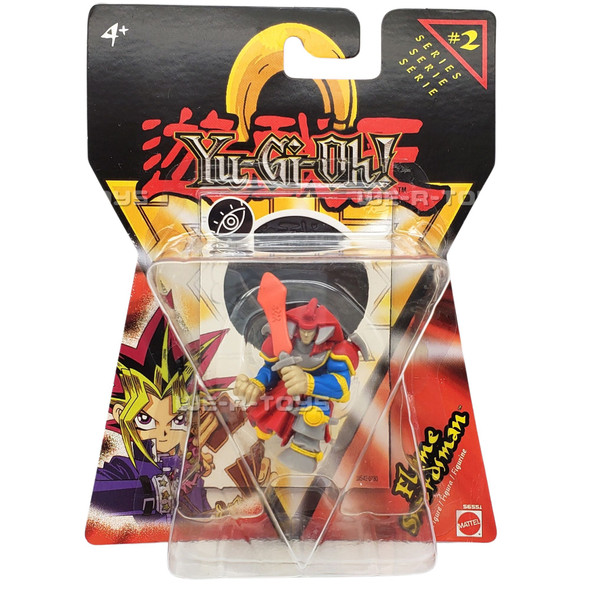 Yu-Gi-Oh! Flame Swordsman Figure With Holo-Tile Series #2 Mattel 56551 NRFP