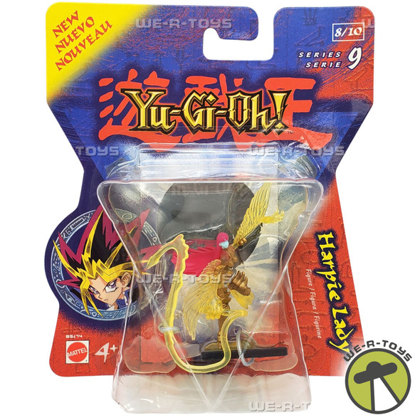 Yu-Gi-Oh! Harpie Lady Figure With Holo-Tile 8/10 Series 9 Mattel B5174 NRFP