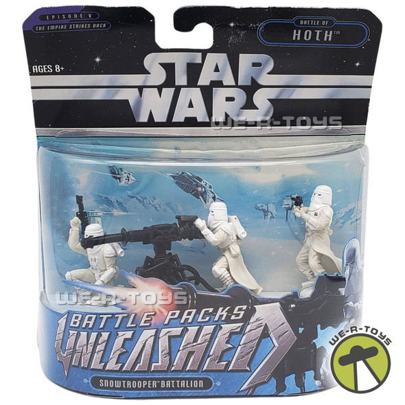 Star Wars Battle Packs Unleashed Snowtrooper Battalion Figures Hasbro NRFP