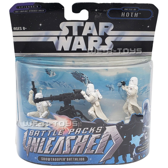 Star Wars Battle Packs Unleashed Snowtrooper Battalion Figures Hasbro NRFP