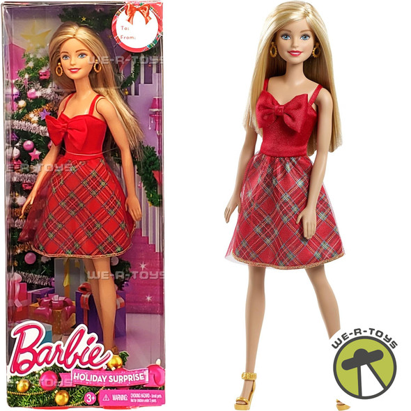 Barbie Holiday Surprise Doll 2015 Mattel DMN87 Barbie Holiday Surprise Doll 2015 Mattel DMN87