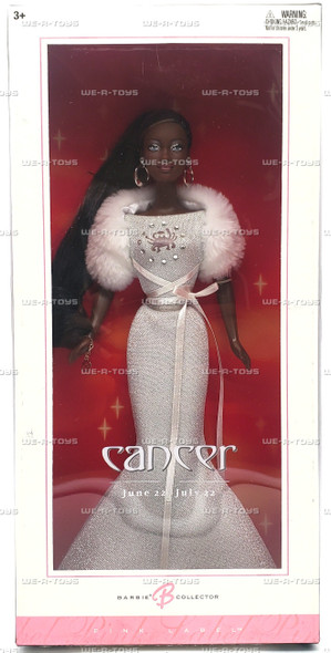 Barbie Zodiac Cancer Doll African American Mattel 2004 No. C6256