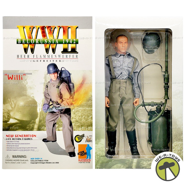 Heer Flammenwerfer Gefreiter Belorussia 1942 WWII Action Figure Dragon No. 70196