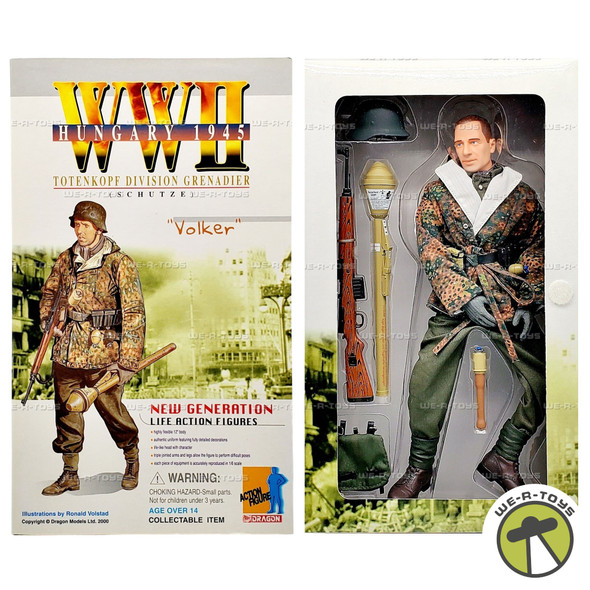 Volker Totenkopf Grenadier Hungary 1945 Schutze Action Figure Dragon No. 70018