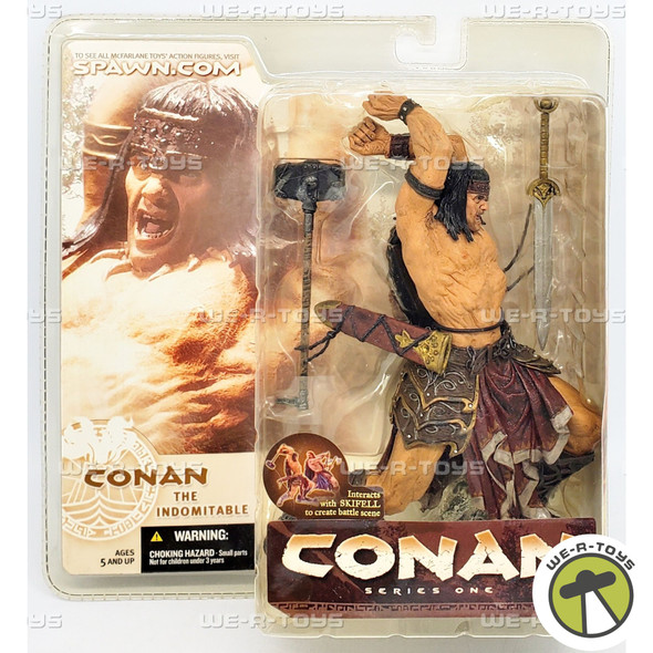 Conan Series One Conan the Indomitable Action Figure McFarlane Toys 40232 NRFP