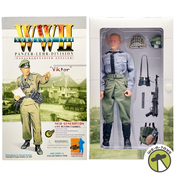 Dragon WWII Normandy 1944 Panzergrenadier Officer Viktor Action Figure NEW