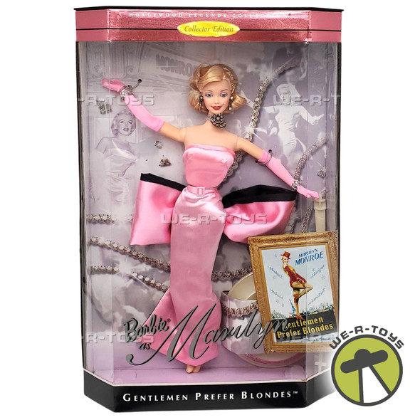 Barbie as Marilyn Monroe in Gentlemen Prefer Blondes Doll 1997 Mattel 17451 NRFP