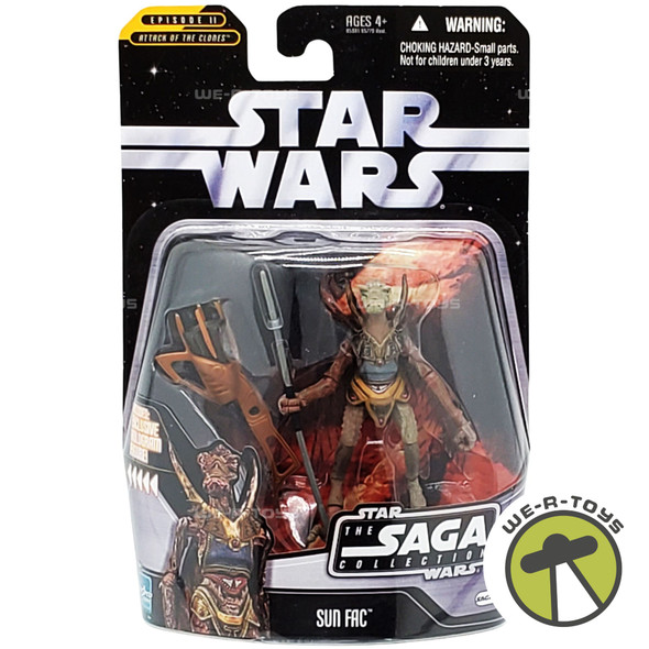 Star Wars Saga Collection Episode II Attack of the Clones Sun Fac Action Figure