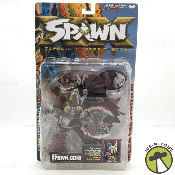 Spawn Series 20 Medieval Spawn III Action Figure 2001 McFarlane Toys 11232 NEW