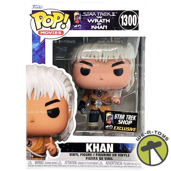 Funko POP Star Trek II The Wrath of Khan Khan 1300 Vinyl Figure