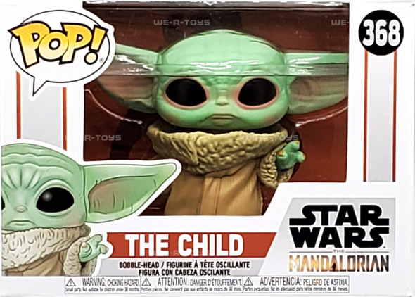 Funko Pop Star Wars 368 the Mandalorian the Child Bobble-Head NEW