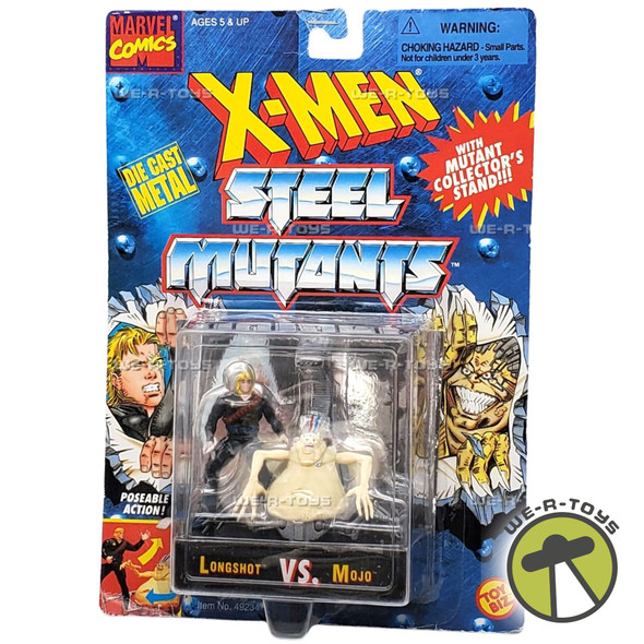 Marvel Comics X-Men Steel Mutants Longshot Vs Mojo Figures 1994 Toy Biz 49234