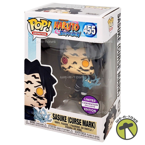Funko Pop! Animation Naruto Shippuden Sasuke Curse Mark Figure Limited Edition