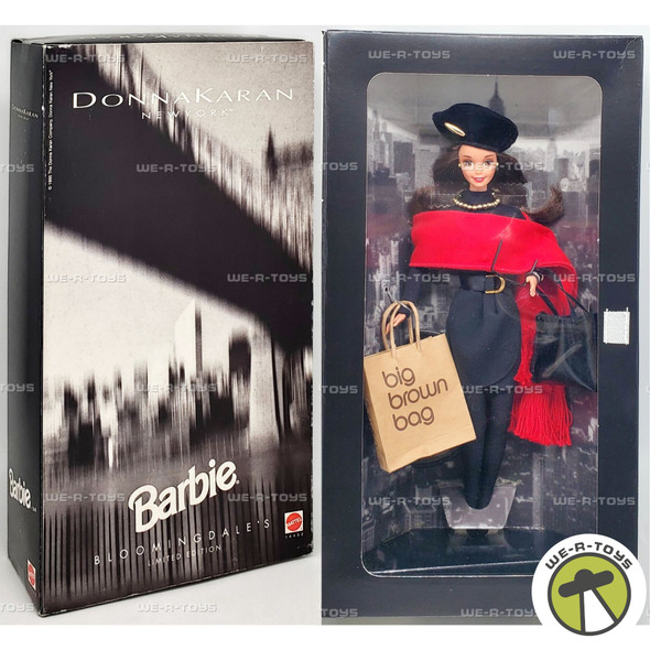 Donna Karan Brunette Barbie Doll New York Bloomingdale's 1995 Mattel 14452 NRFB