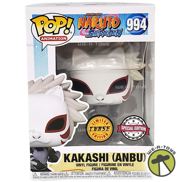 Funko Pop! Animation Naruto Shippuden Kakashi Anbu Figure Chase Limited Edition Funko Pop! Animation Naruto Shippuden Kakashi Anbu Figure Chase Limited Edition