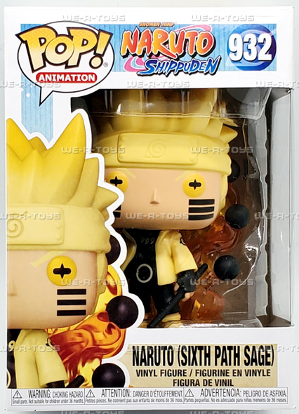 Funko POP Animation Naruto Shippuden Naruto Sixth Path Sage 932 Vinyl Figure