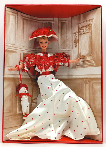 Barbie Coca Cola Soda Fountain Sweetheart Doll 1996 Mattel 15762 NRFB