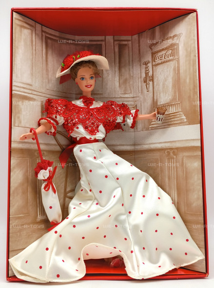 Soda Fountain Sweetheart Barbie Doll Coca-Cola Collector Ed 1996 Mattel #15762
