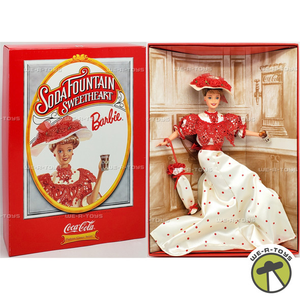 Soda Fountain Sweetheart Barbie Doll Coca-Cola 1996 Mattel 15762
