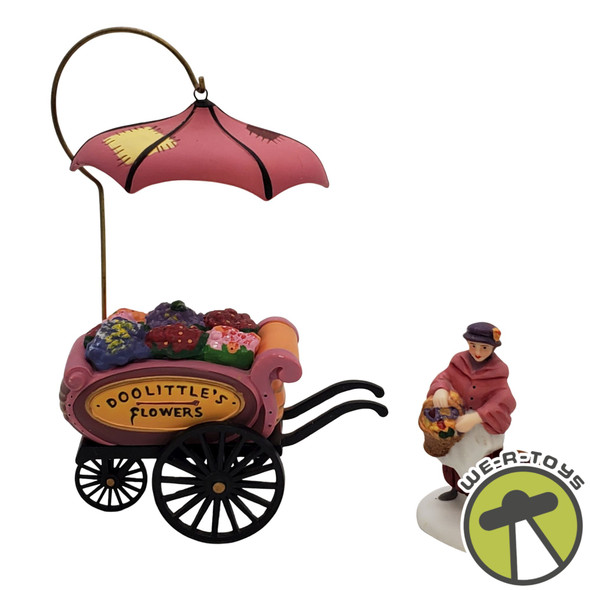 Department 56 Heritage Village Chelsea Market Flower Monger & Cart 58157