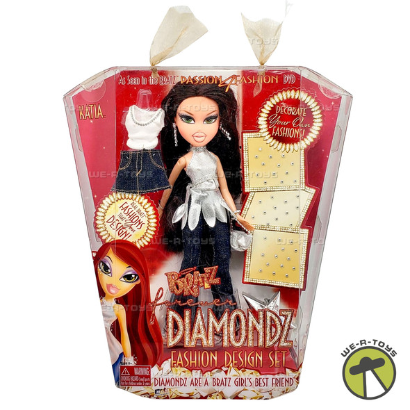 Bratz Forever Diamondz Fashion Design Set & Katia Doll MGA Entertainment NRFP