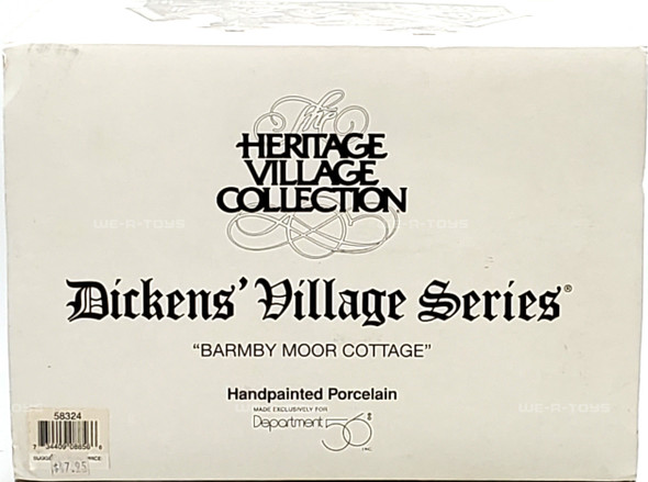 Department 56 Heritage Village Collection Dickens' Village Barmby Moor Cottage