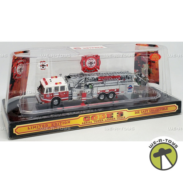 Code 3 Orlando FL Fire Department Sutphen Aerial Tower Ladder Vehicle LE New