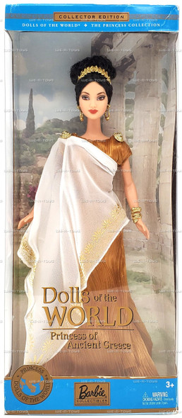 Barbie Dolls of the World Princess of Ancient Greece 2003 Mattel No. B3461
