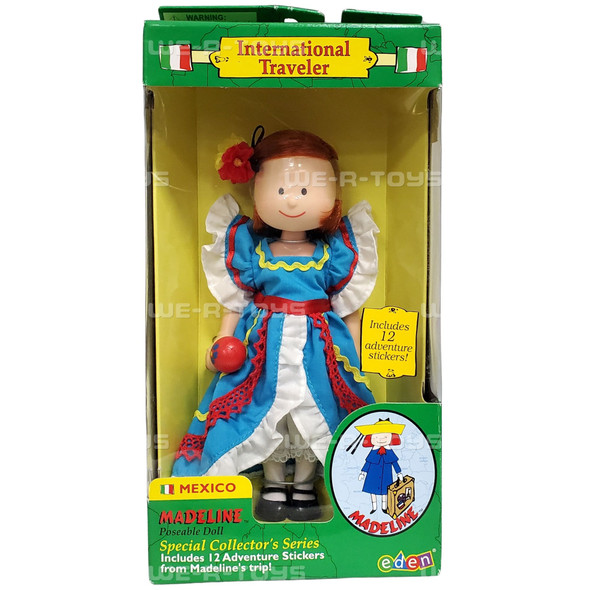 Madeline International Traveler Mexico Doll Special Collector's Series Eden NRFB