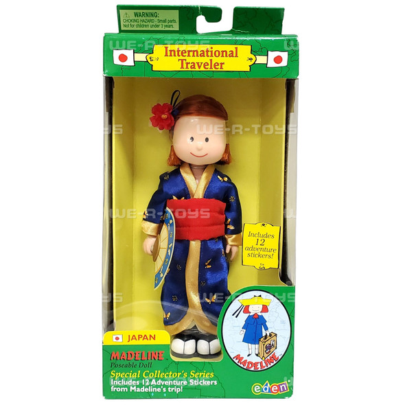 Madeline International Traveler Japan Doll Special Collector's Series Eden NRFB