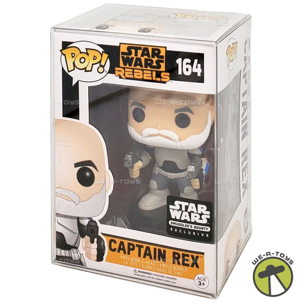 Funko POP Star Wars Rebels Captain Rex Vinyl Bobble-Head 164 NRFB