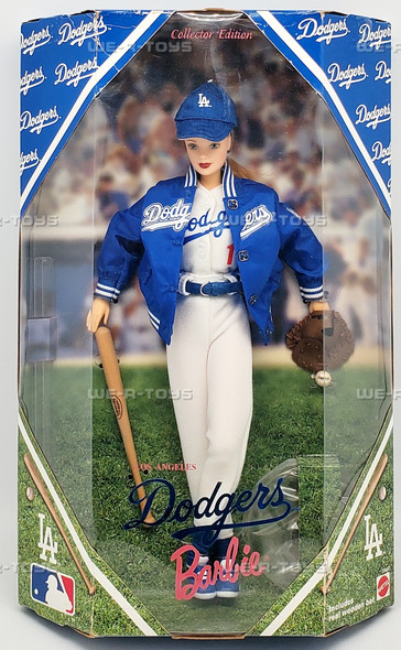 Barbie Los Angeles Dodgers Barbie Collector Edition Mattel #23882