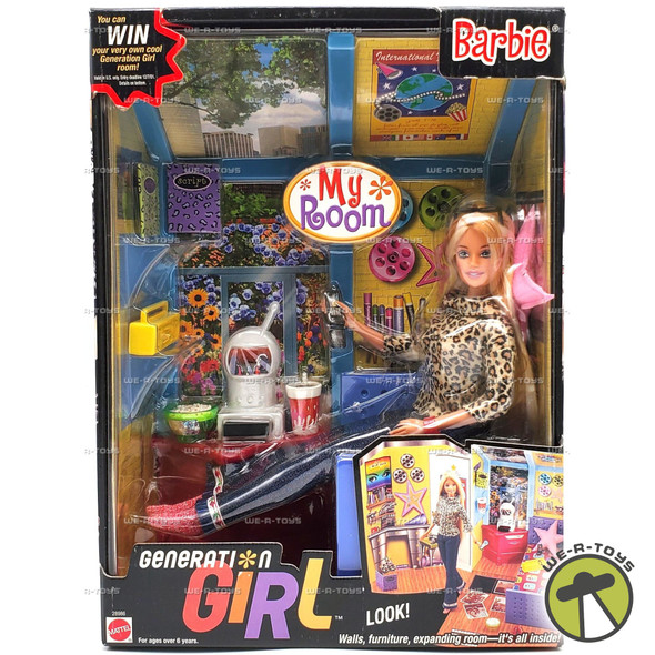 Barbie My Room Generation Girl Doll & Accessories 2000 Mattel #28986