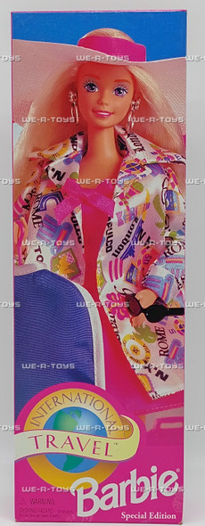 Barbie International Travel Special Edition Doll 1995 Mattel 13912 New