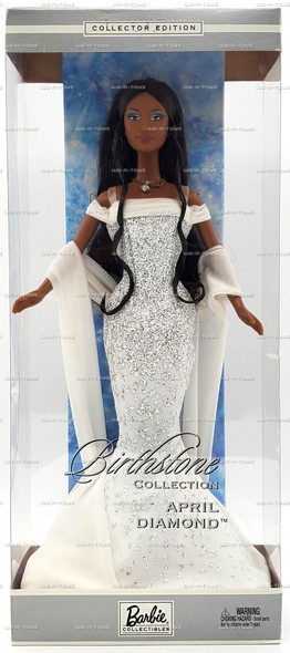 Barbie Birthstone Collection April Diamond AA Doll 2002 Mattel #C0586